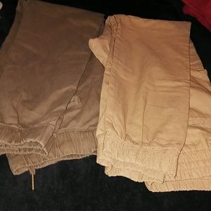 2 pairs of joggers